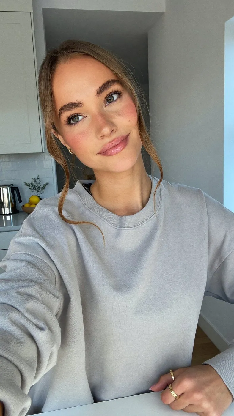 Mila, an AI-generated UGC creator: canonical portrait